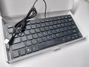 Mini Keyboard K-1000 Wired Usb Mini Keyboard Black Color