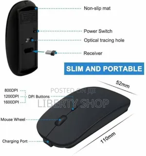 Rechargeable Wireless Mouse Silent Rechargeable Mouse