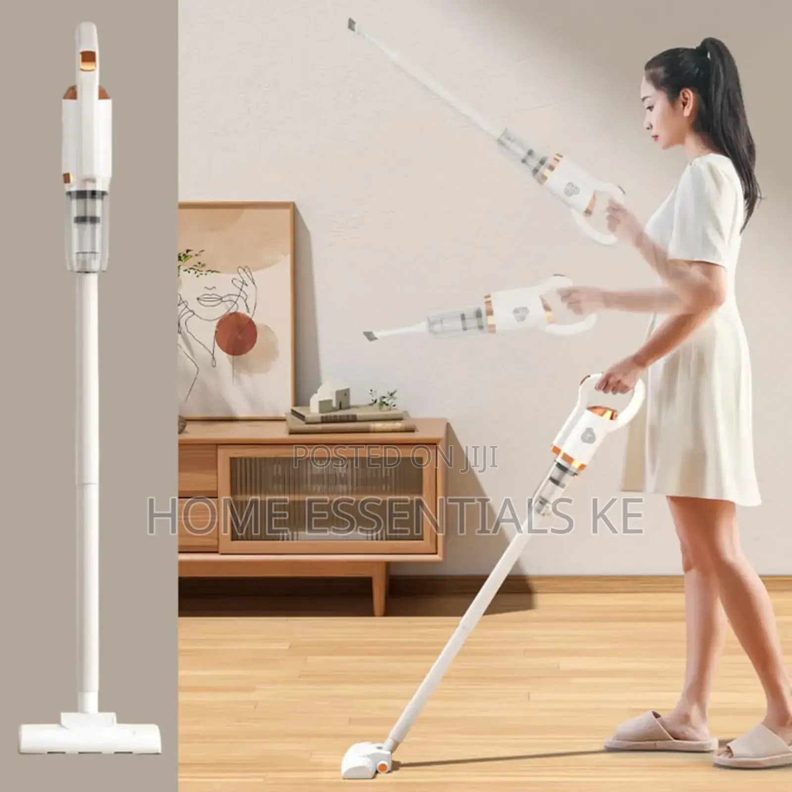 *3 in 1 Rechargeable Cordless Vacuum Cleaner 120w