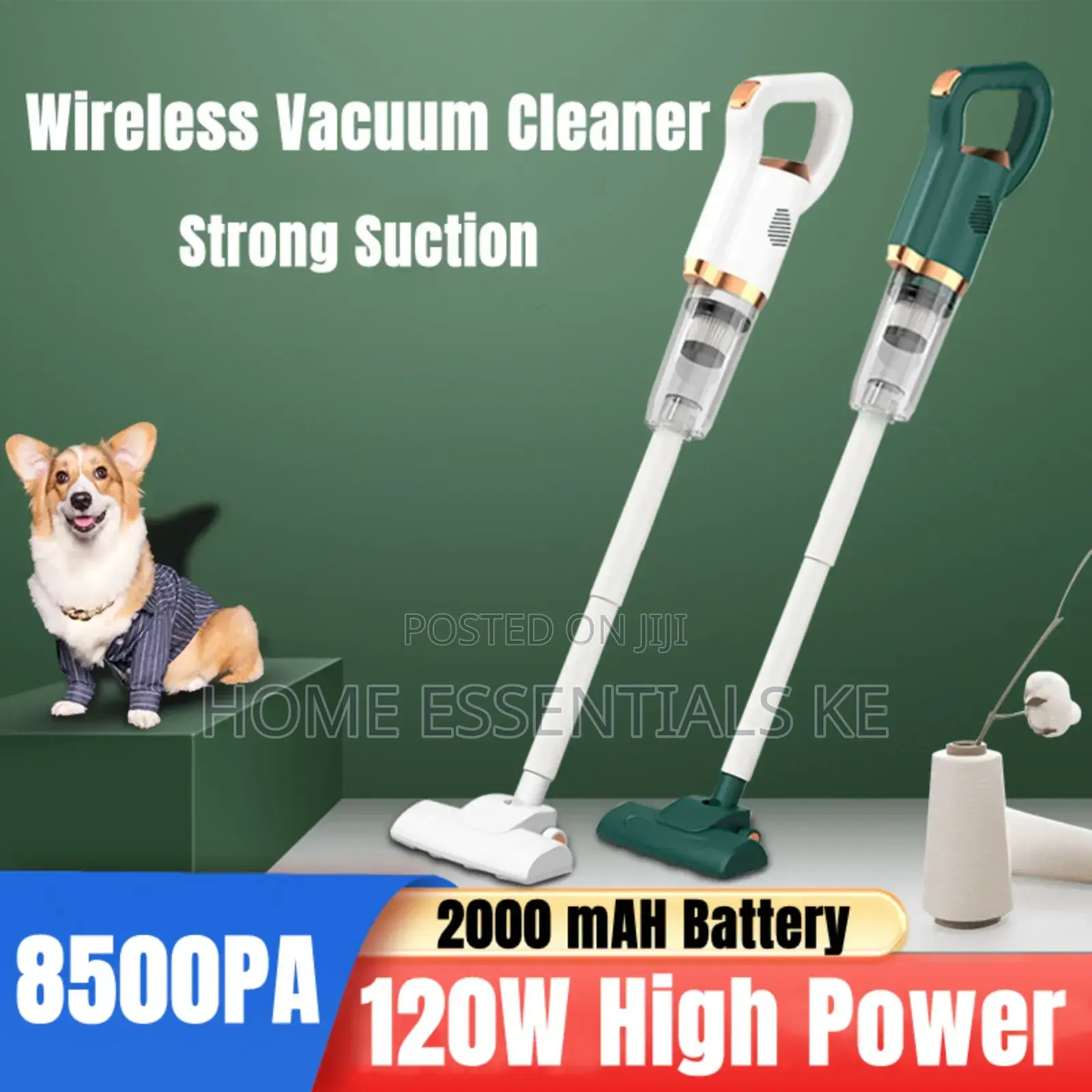 *3 in 1 Rechargeable Cordless Vacuum Cleaner 120w