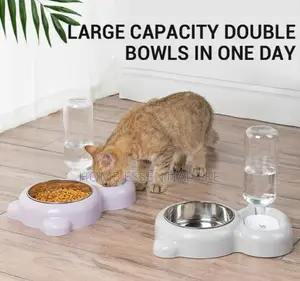 500mls Automatic Single Pet Bowl Plus Water Dispenser