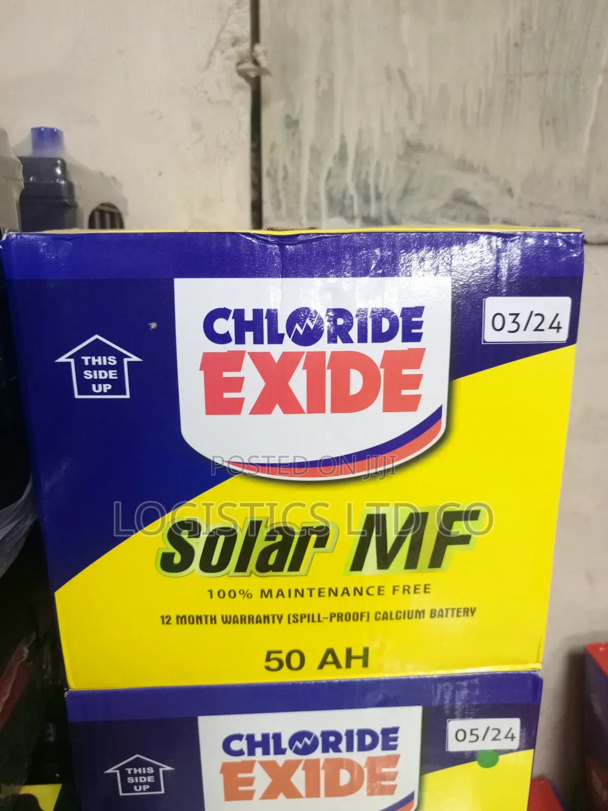 Chloride Exide N 50 Mf Solar Powerlast Battery