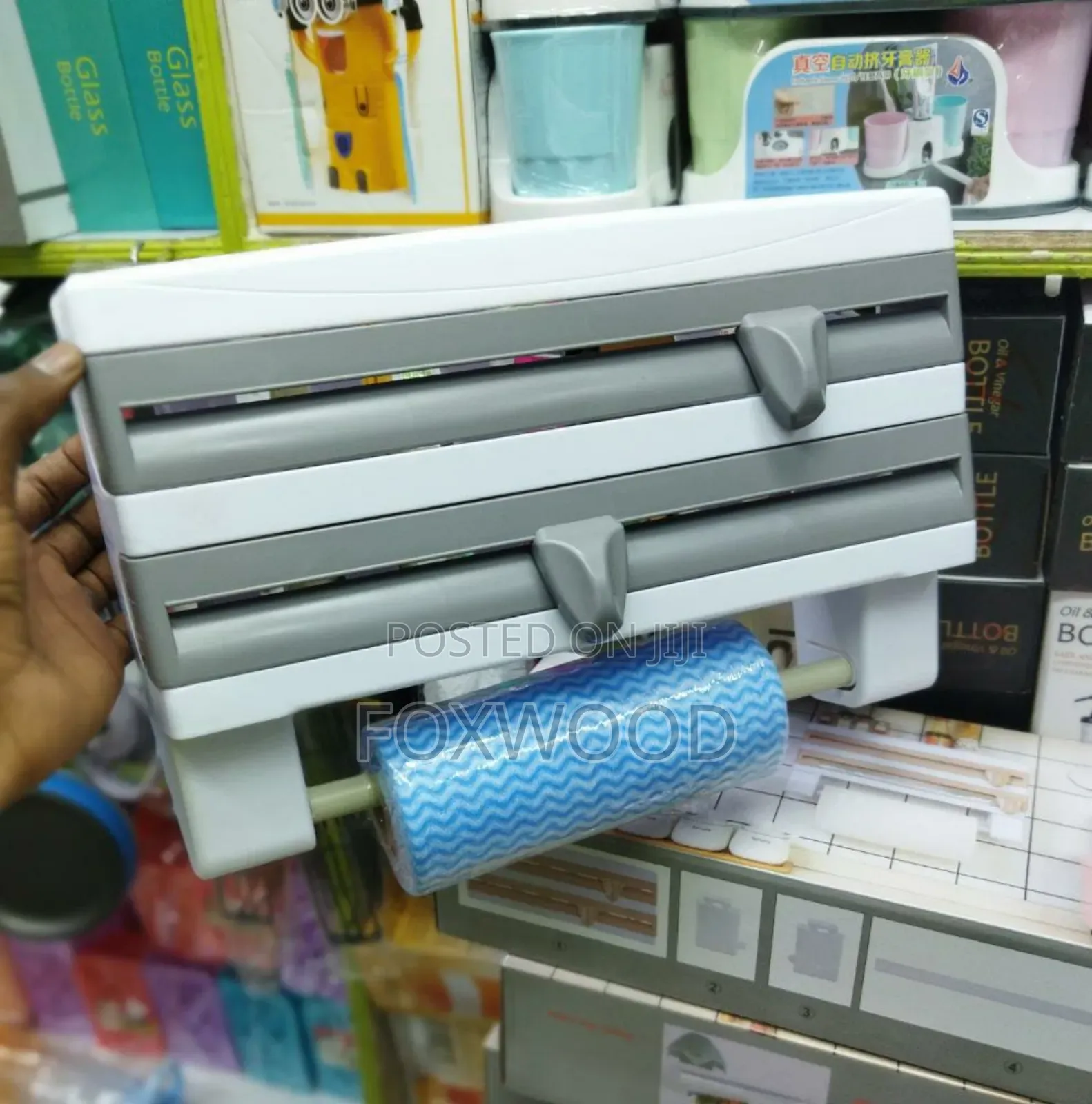 3 in 1 Wall-Mount Triple Paper Dispenser