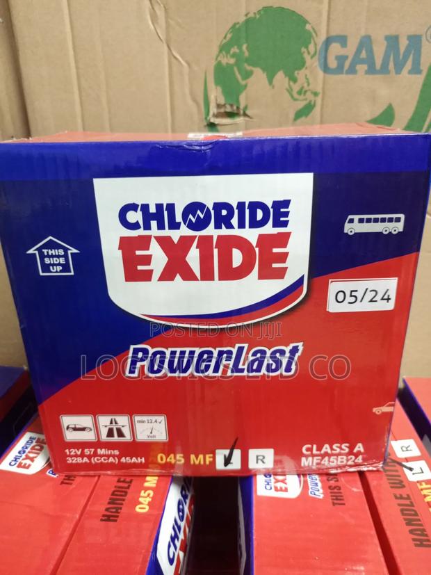 Chloride Exide Powerlast 045mf Maintenance Free Car Battery