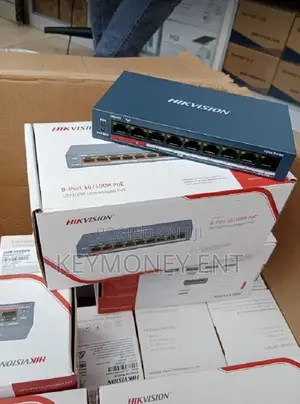 Hikvision 8 Ports POE Switch With Uplink