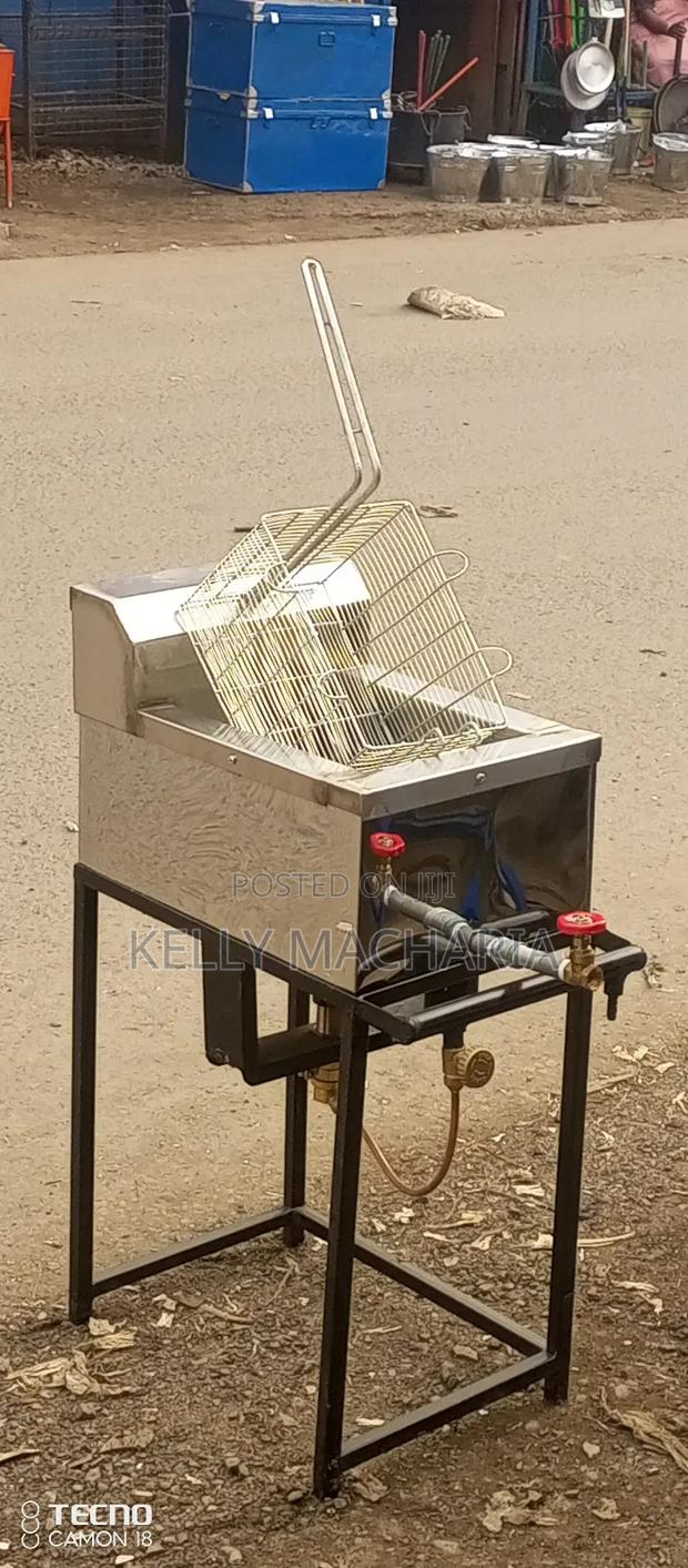 Commercial Single Gas Chips Fryers - thumbnail 10