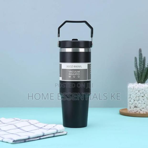 *900ml Thermal Coffee Cup/Thermos /Themal Mug With Handle - thumbnail 3