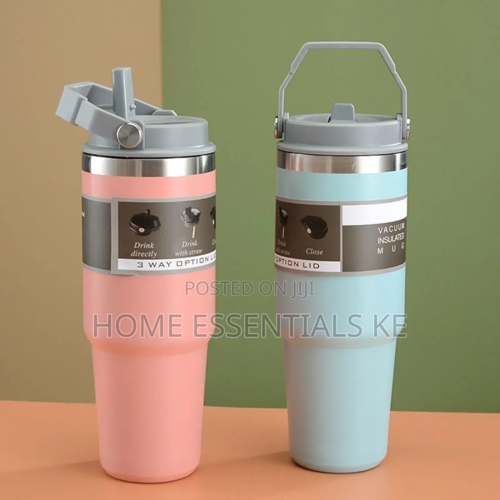 *900ml Thermal Coffee Cup/Thermos /Themal Mug With Handle