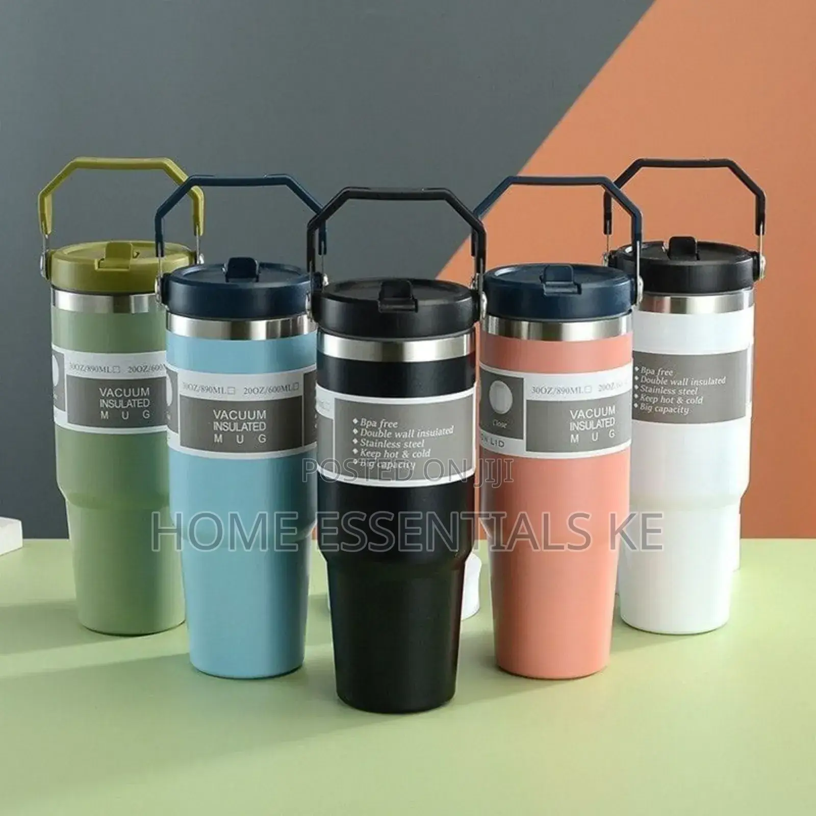 *900ml Thermal Coffee Cup/Thermos /Themal Mug With Handle