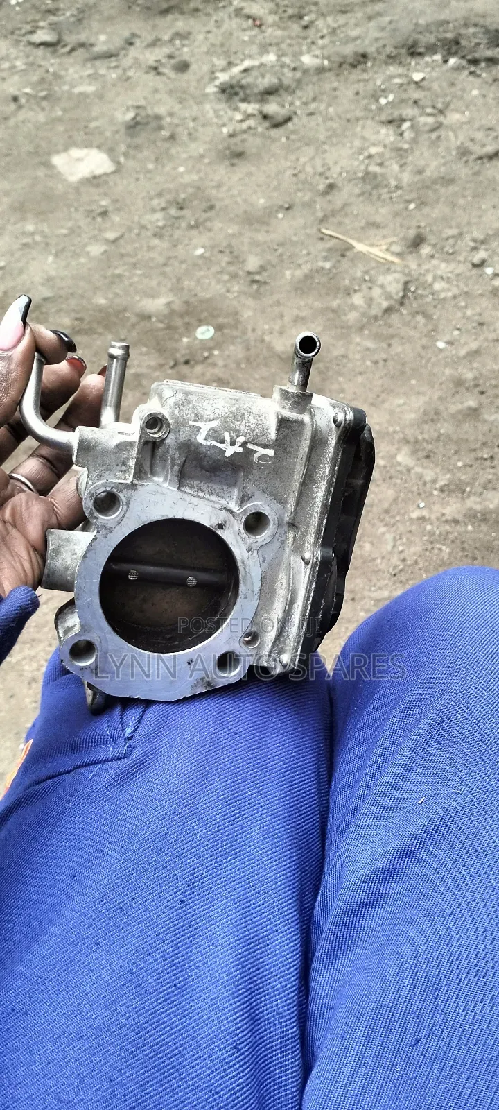 2AZ Engine Throttle Body Toyota Harrier