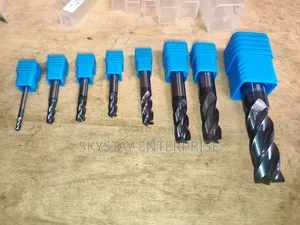 Bull Nose 8pcs Carbide Endmill