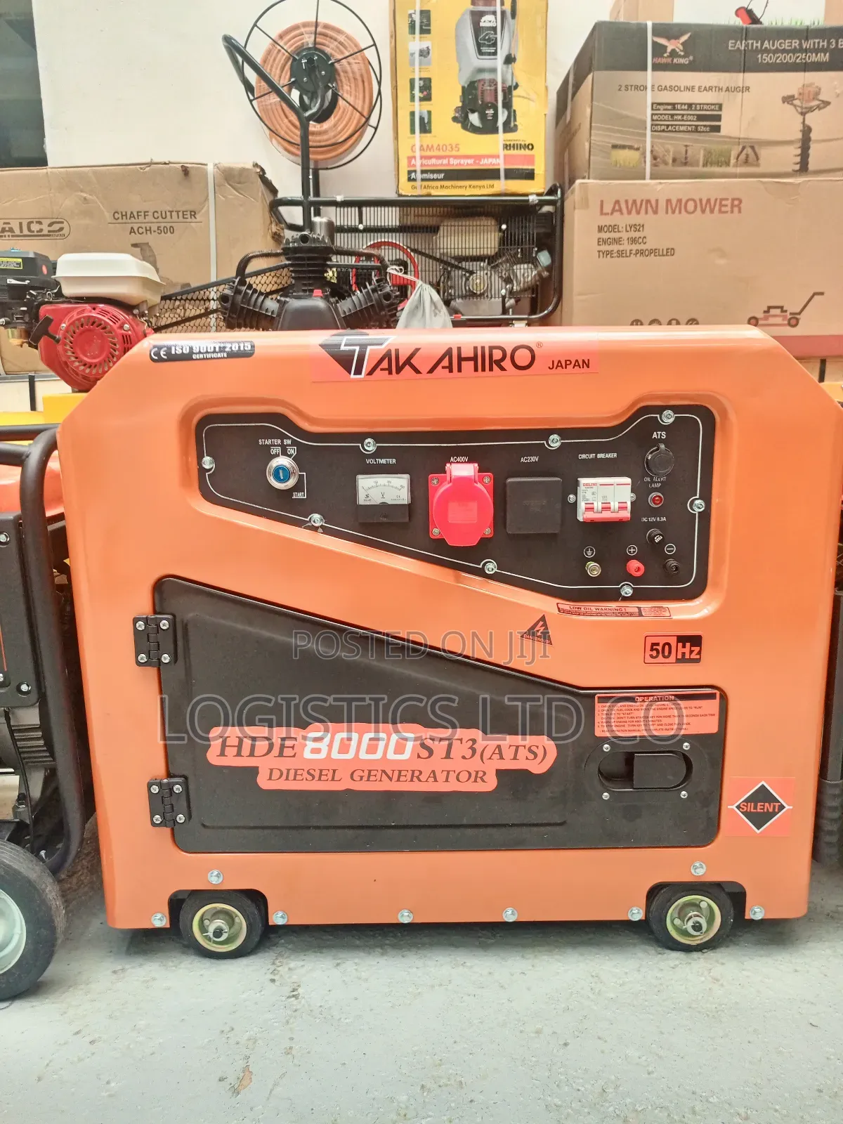 6.5 Kva Takahiro Japan DIESEL Generator Hde8000st (Ats)