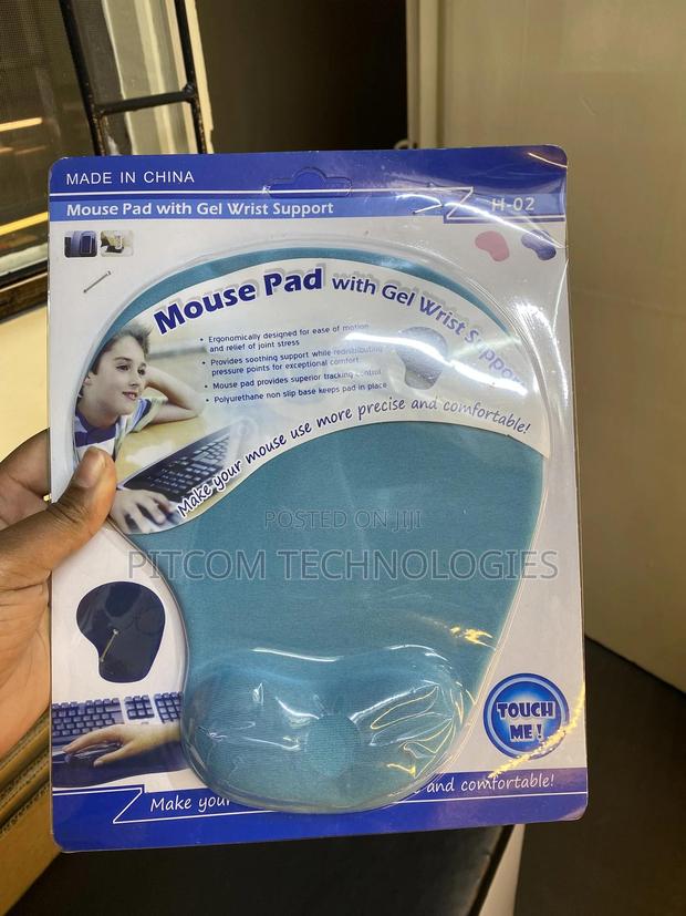 Mouse Pad With Gel Wrist Support - thumbnail 5