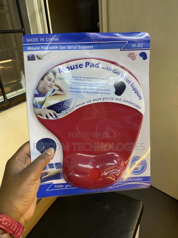 Mouse Pad With Gel Wrist Support - thumbnail 6