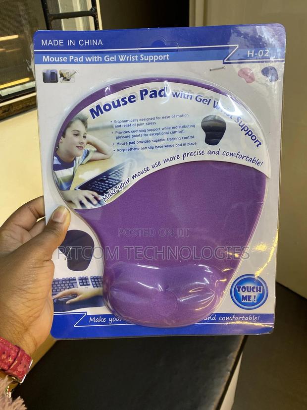 Mouse Pad With Gel Wrist Support - thumbnail 7