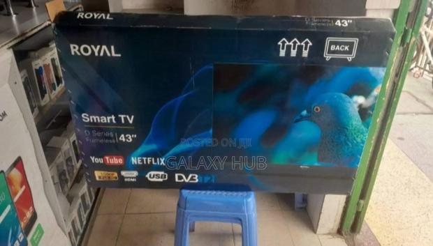 Royal 43inch Smart Android Flameless Tv With Bluetooth