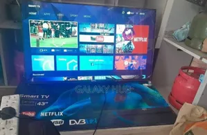 Royal 43inch Smart Android Flameless Tv With Bluetooth