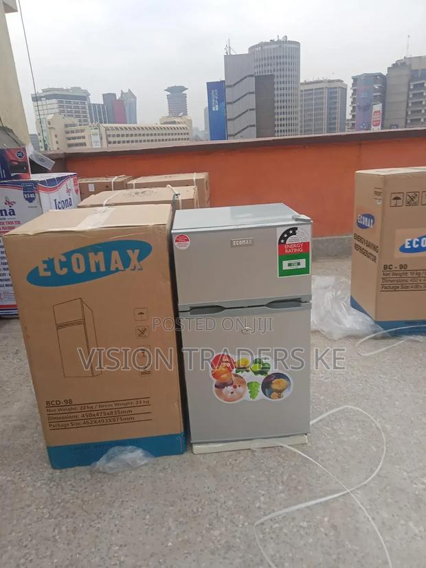 Ecomax 98ltrs Double Door Refrigerator