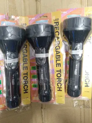Led Light Rechargeable Torch of Good Quality Caston Type