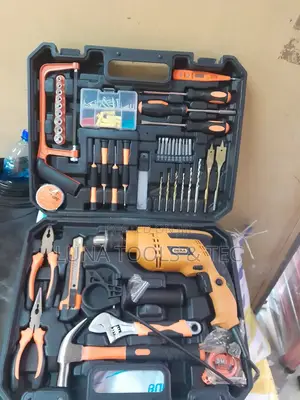 Dera Drill Set and Accessories,Comes With 1 Year Warranty.