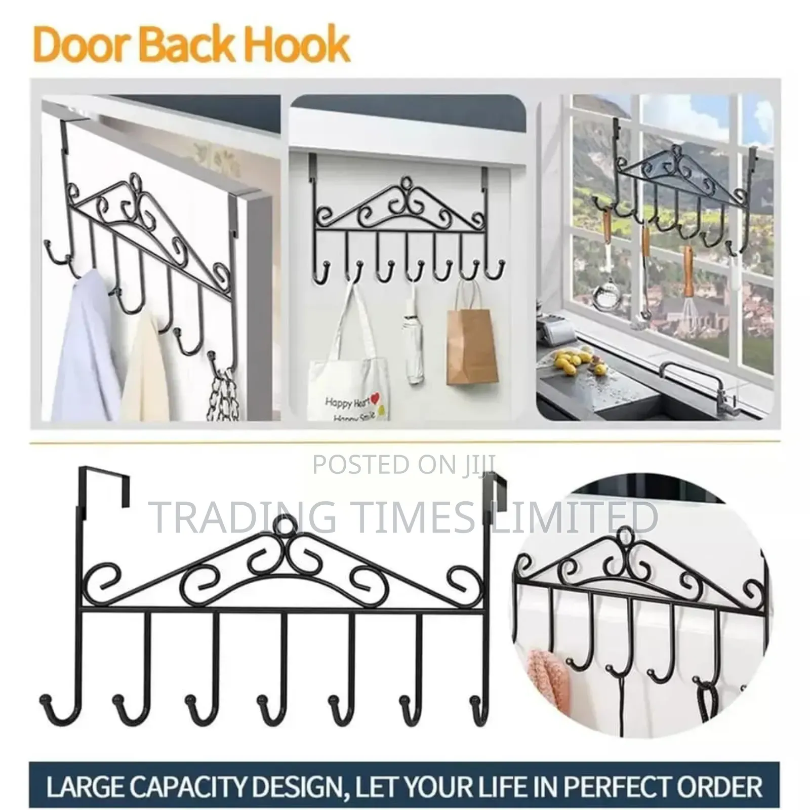 Over the Door Hanger (Metallic)