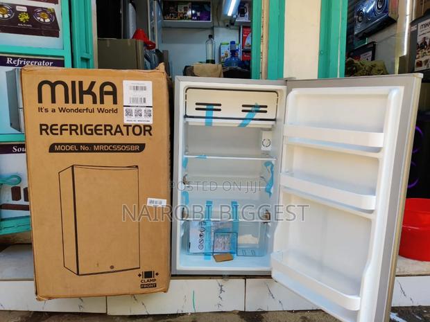 Mika 92 Litres Silver Refrigerator