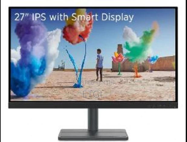 Lenovo L27e-30 27" FHD Monitor, Raven Black Color, Connectiv
