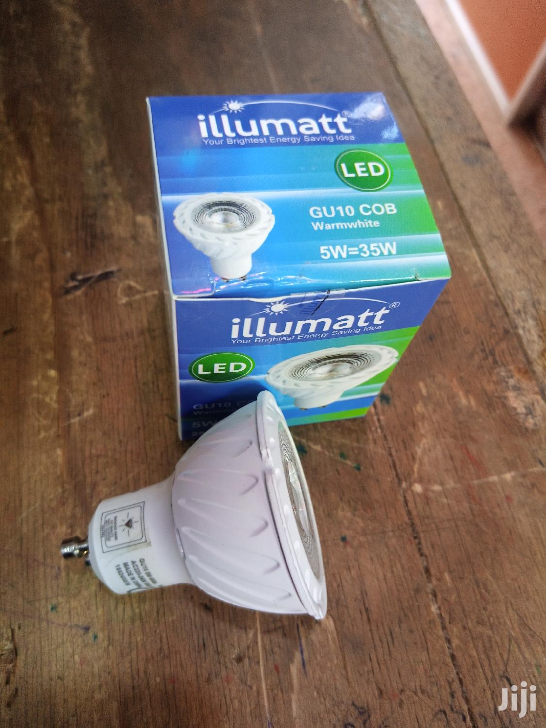 Gu10 Downlighter Bulbs, 5w Illumat