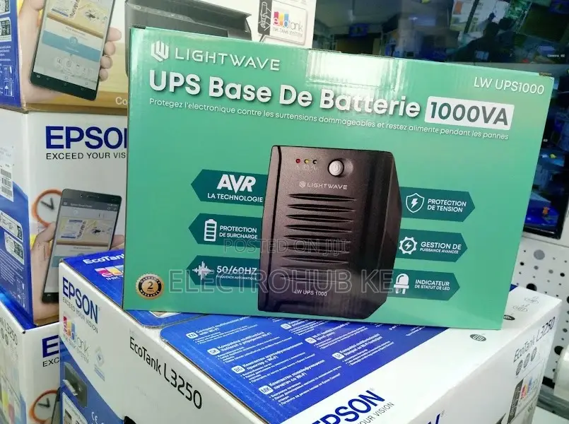 Lightwave 1000va UPS 2 Port