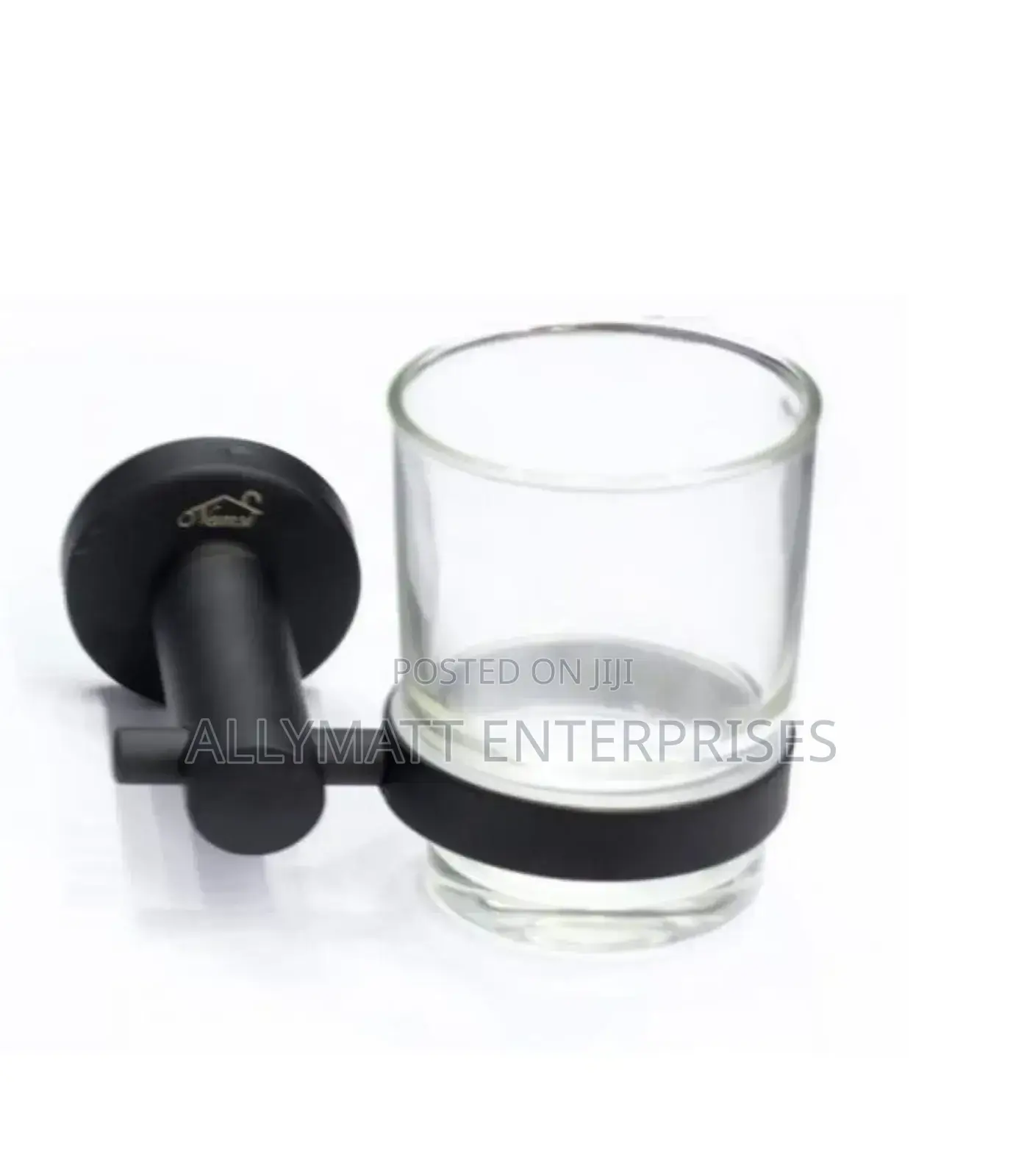 Single Black Toothbrush Holder