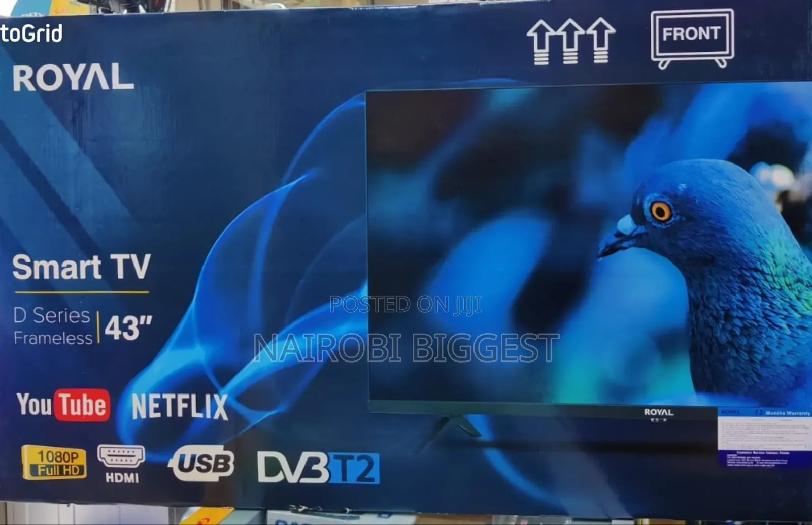 Royal 43" Inches Smart Television