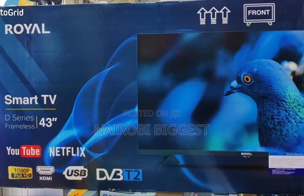 Royal 43" Inches Smart Television - main view