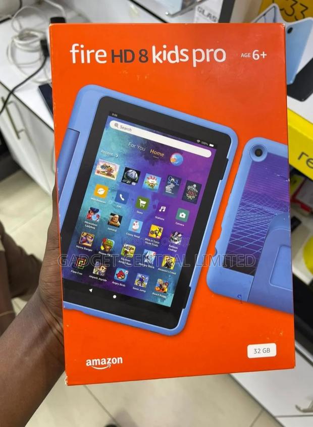 New Amazon Fire HD 8 Kids Pro 32 GB Black - main view