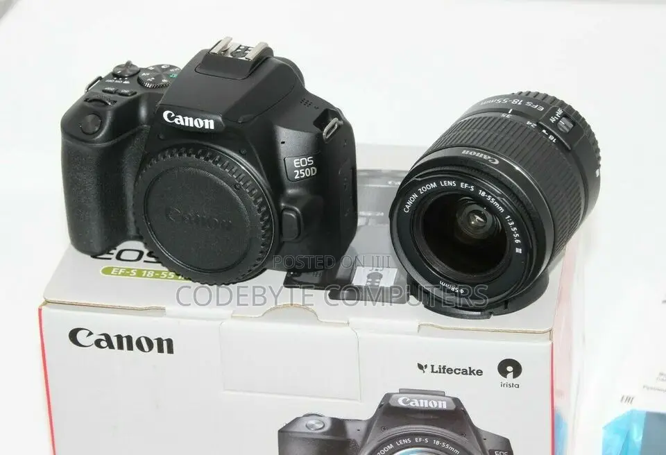 Canon EOS 250D DSLR Camera