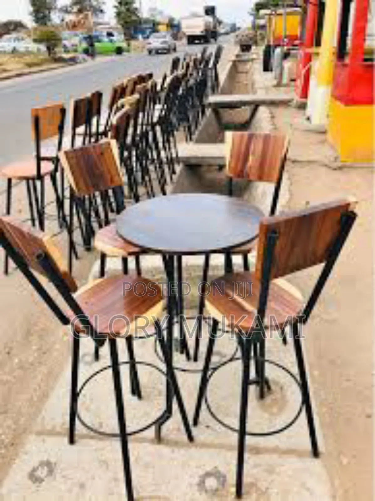 Restaurants Wooden Set Chairs