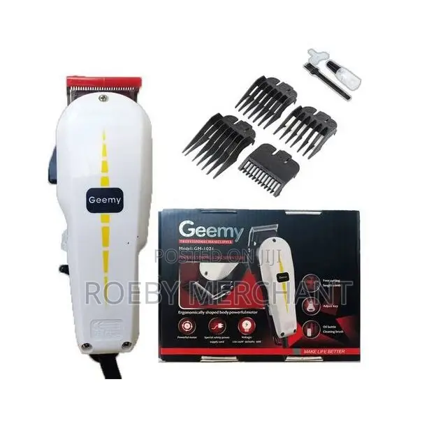 Geemy Electric Hair Trimmer Barbering Machine - Kinyozi