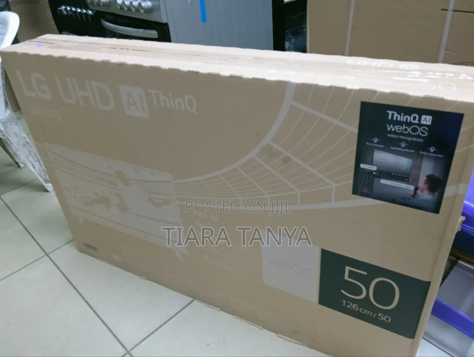 Lg 50" Smart Uhd Uq75006