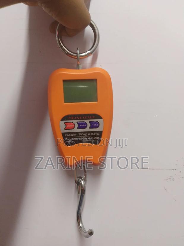 Mini Weighing Scale Measures Upto 200kg Is Compact Portable - thumbnail 2