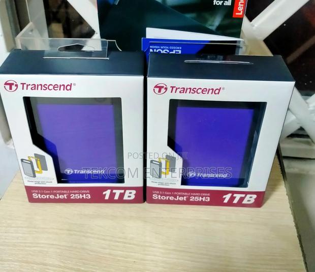 Transcend 1tb Purple External Hdd''! 1tb Purple Available - main view