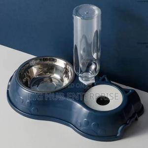 *Automatic Single Pet Bowl Plus Water Dispenser* * - thumbnail 2