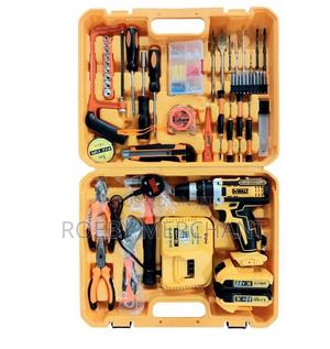 Dewalt 88V Cordless Brushless Electric Hammer Drill 47PC Too - thumbnail 2