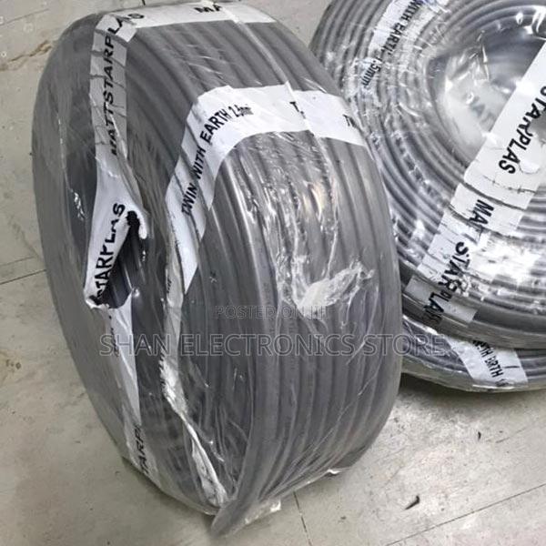 90 Meters Long 2.5 Mm Mat Star Cable With Earthing Cable
