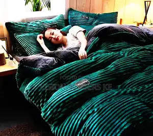 Green 6*7 Velvet Fleece Weaverbird Velvet Duvet