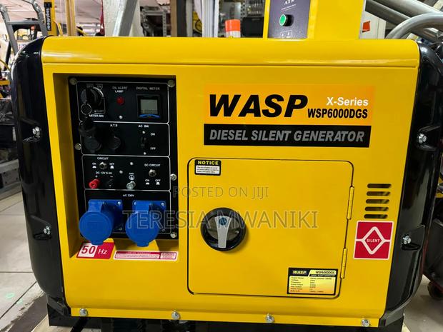 Wasp Diesel Silent Generator 5.5 Kva - thumbnail 5
