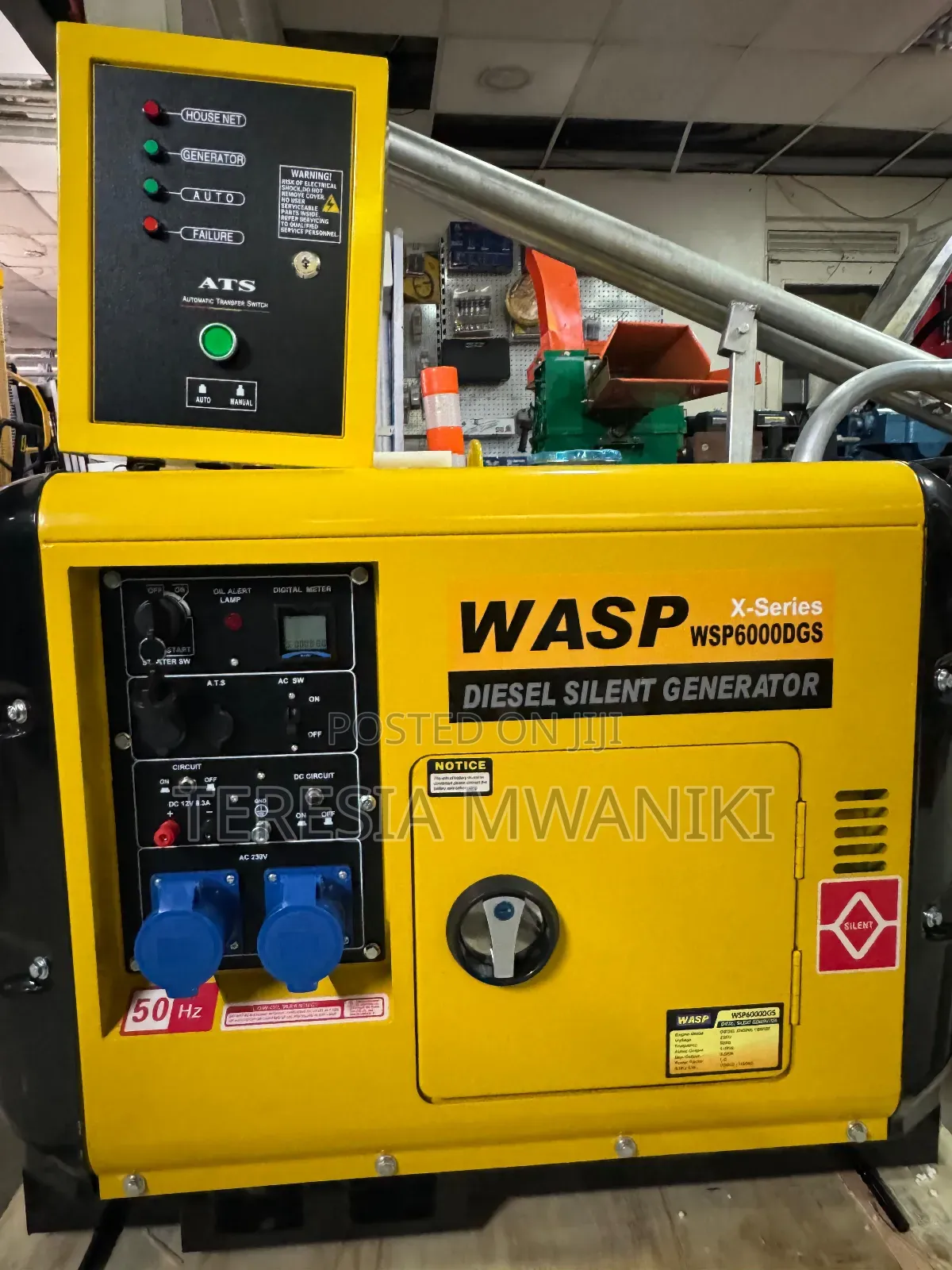 Wasp Diesel Silent Generator 5.5 Kva