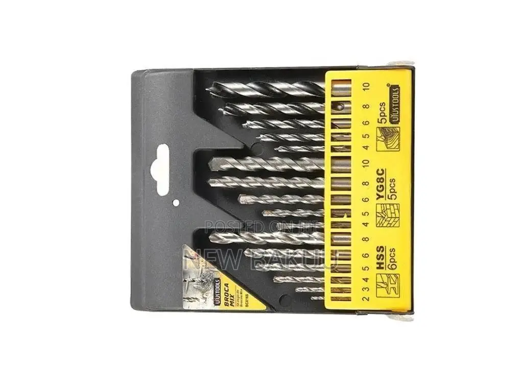 Uyustools 16 Piece Mixed Drill Bit Set
