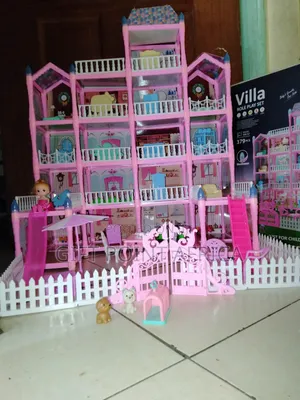 379 Pieces Kids Doll House Play Set