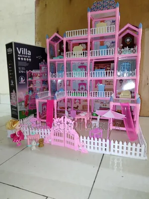 379 Pieces Doll House Play Set for Kids