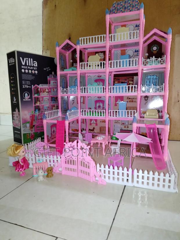 379 Pieces Doll House Play Set for Kids