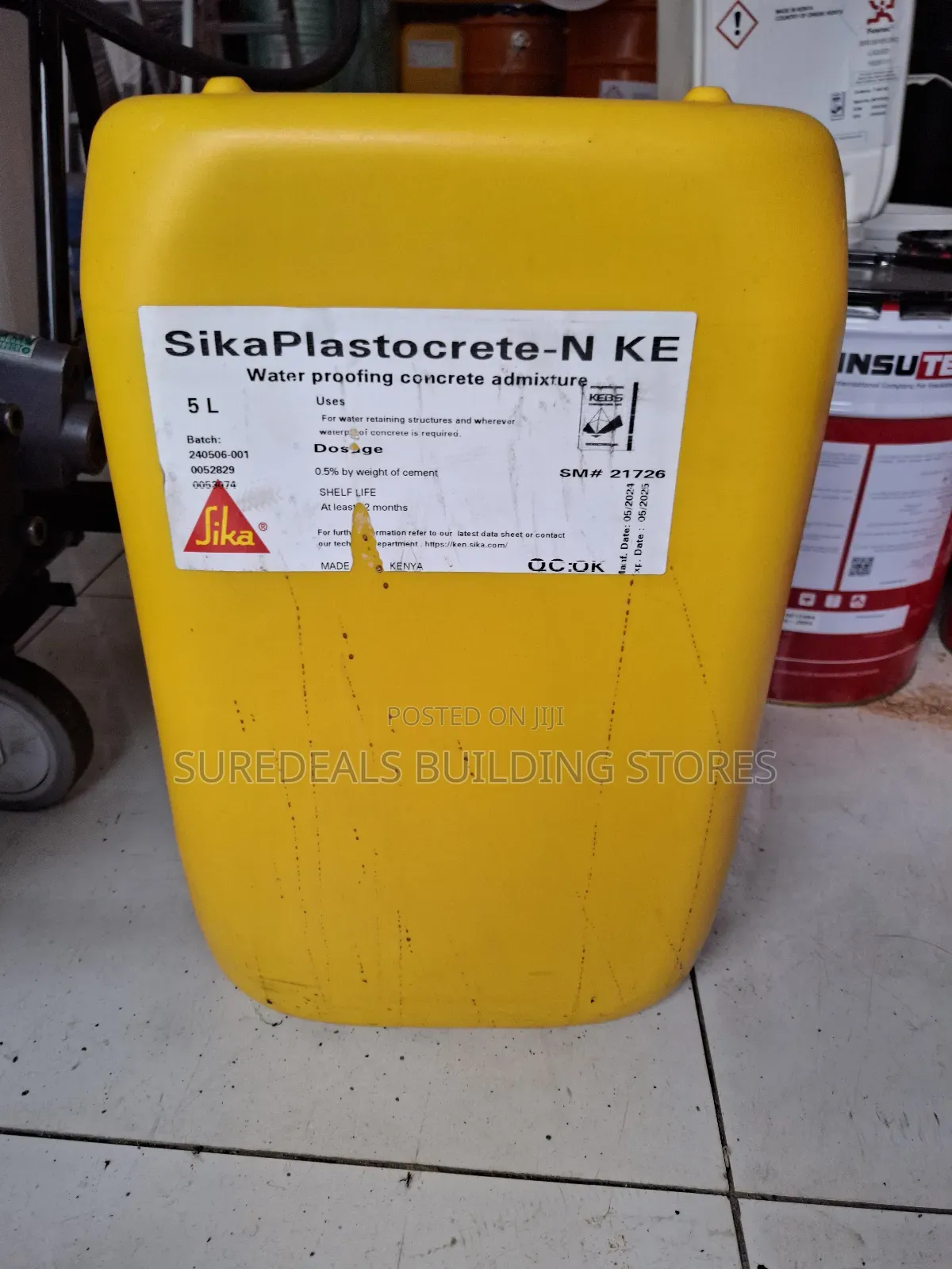 SIKA PLASTOCRETE-N,25ltr(Concrete Waterproofing Admixture)